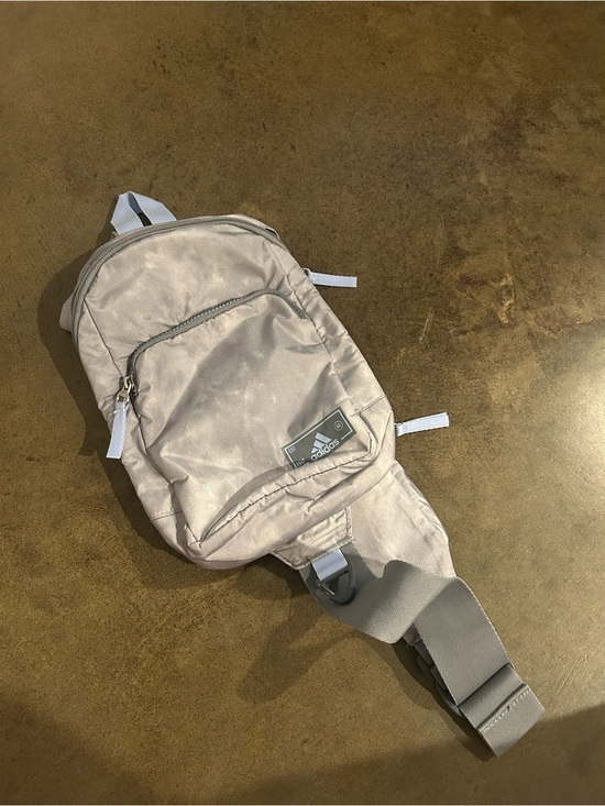 adidas Handbags - adidas light beige crossbody sling bag